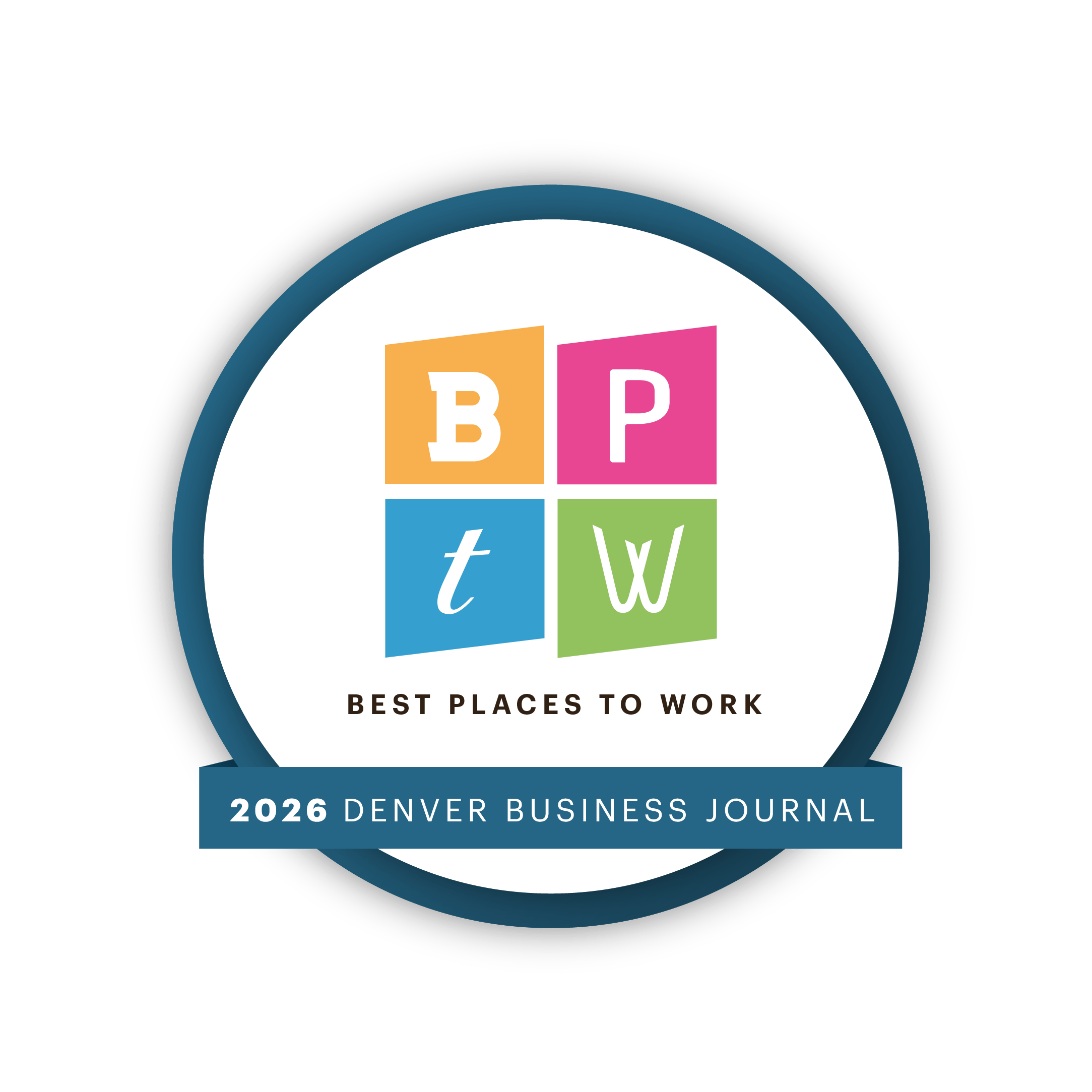 Denver Business Journal Best Places to Work logo.