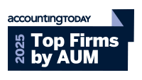 Accounting Today Top Firms by AUM 2025 award.