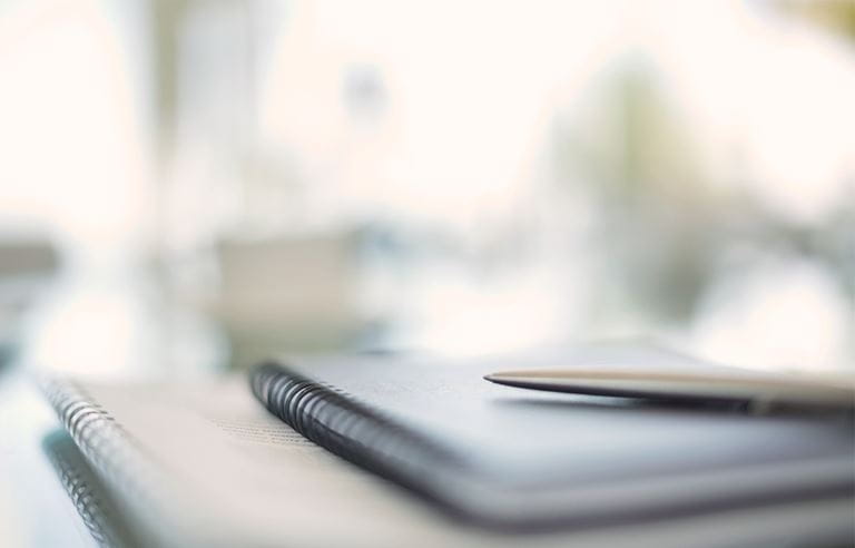 Image of stack of notebooks 