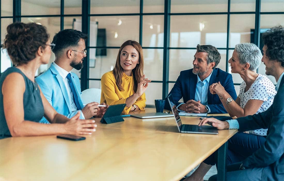 Business professionals attending the 2025 Year-End Webinar Series to help their organizations kickstart year-end planning.