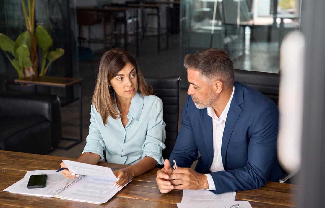 Business tax professionals discussing the OBBB.