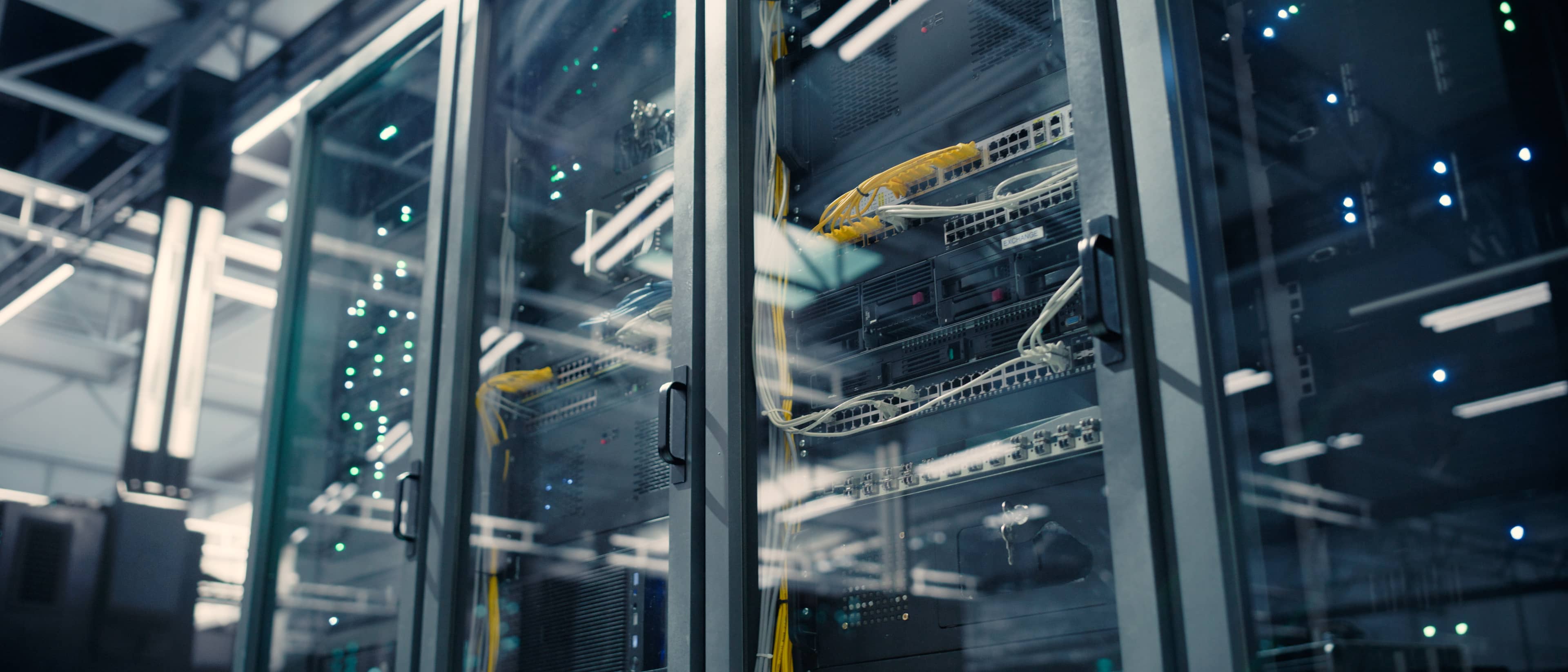 Data rack.