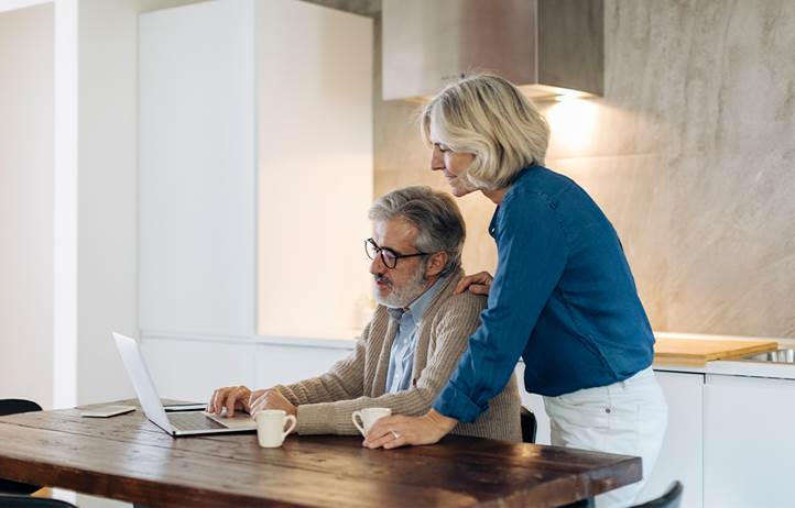 Couple learning how to fund their trust.