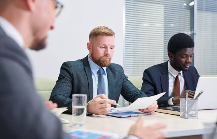 Business professionals learning about transfer pricing.