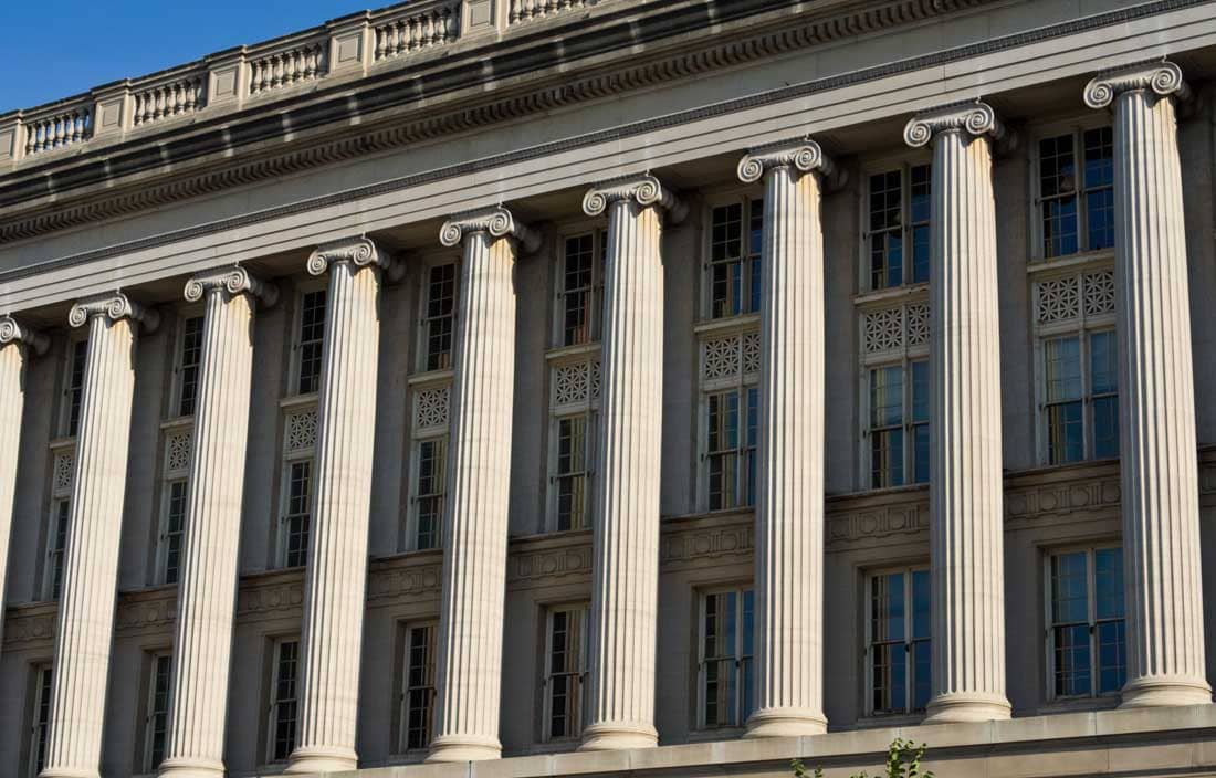 U.S. government building.