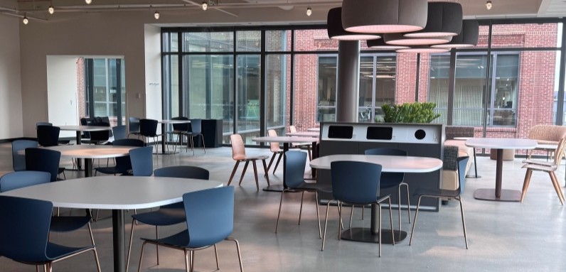 Cafe in Plante Moran's Columbus office.