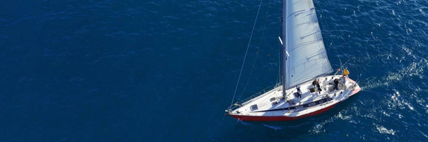 Sailboat on the water.