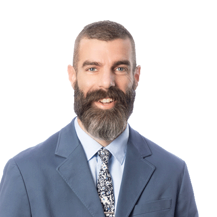 Professional photo of Kyle Higdon.