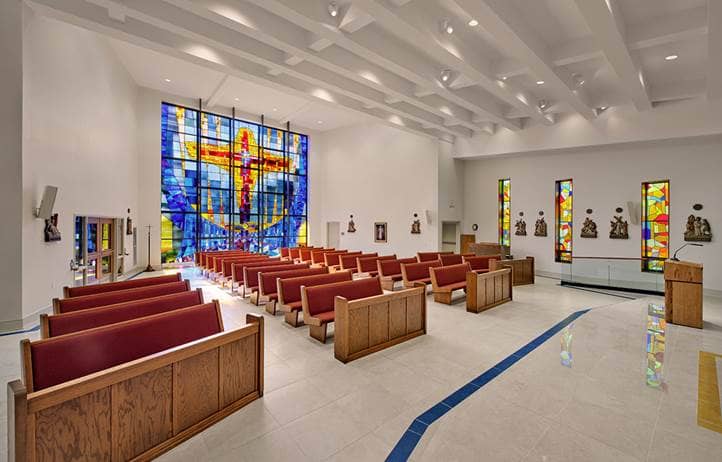 Little Sisters of the Poor Holy Family Home renovated chapel