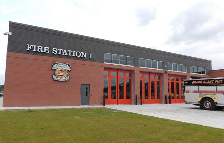 Fire station.