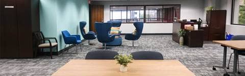Image of remodeled MCAN office space.